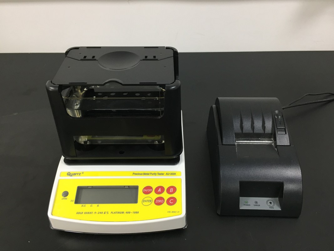 AU300K Electronic Gold Karat Tester , Gold Purity and Karat Tester