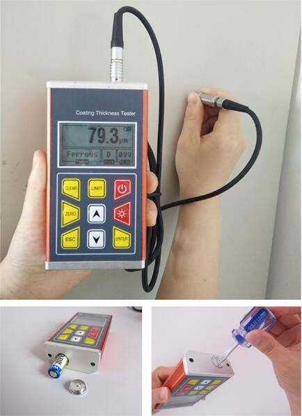 Copper Coating Thickness Tester , Coating Thickness Measuring Instrument