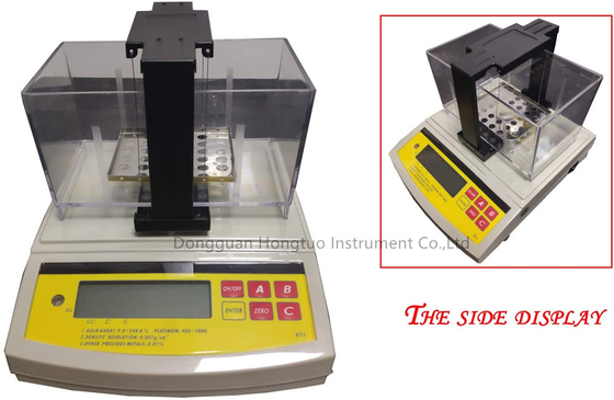 DE-120K Portable Gold Purity Testing Machine  Gold Karat Meter Gold  Purity Test Equipment