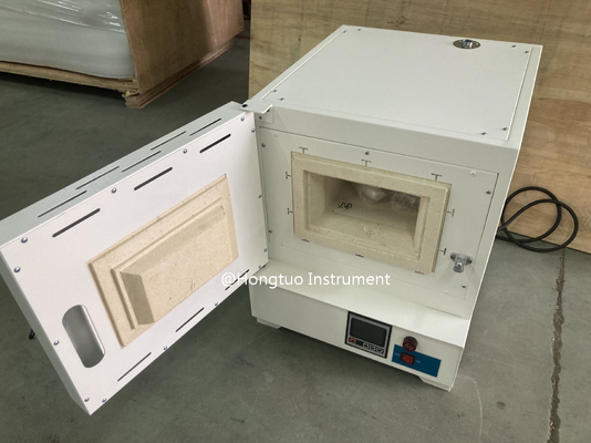 Ash Determination Resistance Muffle Furnace, Ash Content Determination Tester Heat Treatment Oven DH-BZH-4-10
