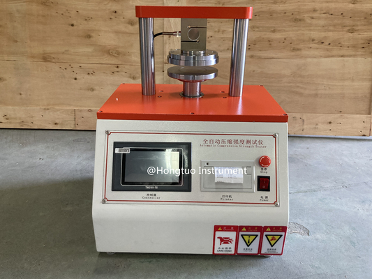 ISO13820 ISO3037 Microcomputer Edgewise Crush Resistance Tester