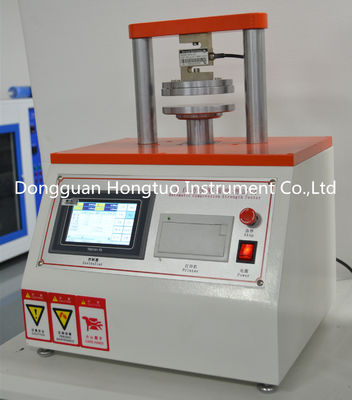 Corrugated Boxes ECT Edge Ring Crushing Strength Test Machine , Cardboard Edge Crush Strength Tester