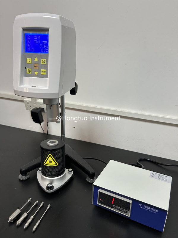 HA-SSR-H LCD Digital Screen High Temperature High Viscosity Melt Rotational Viscometer Price