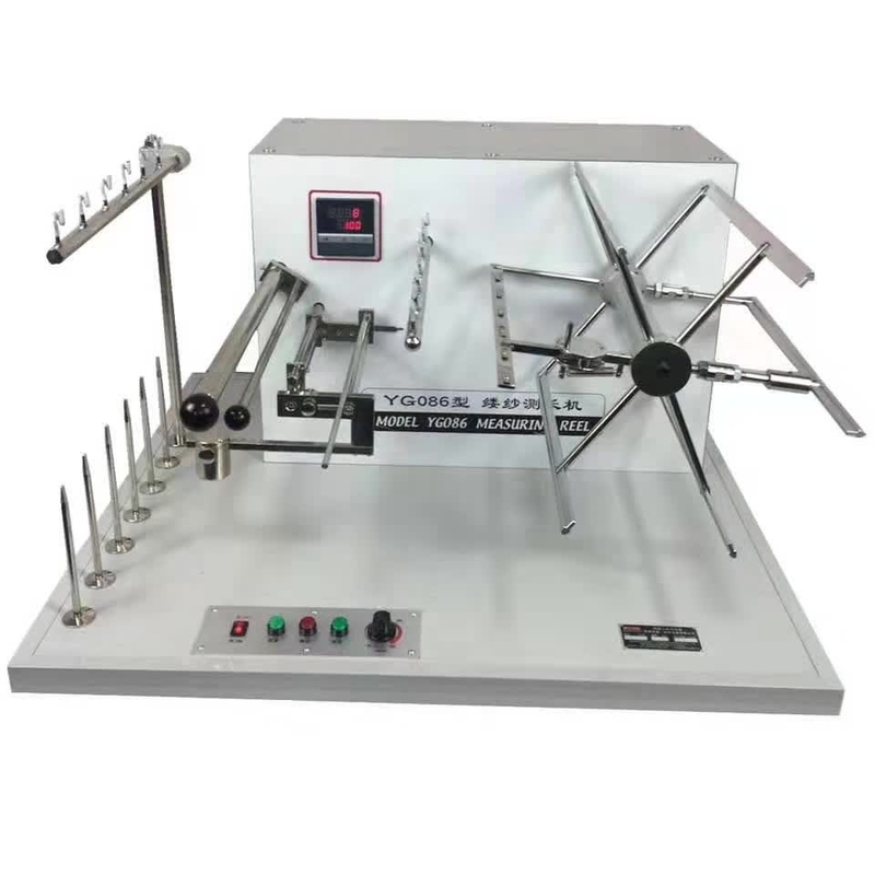 Digital Wrap Reel Testing Machine , Yarn Length Measuring Machine , Digital Yarn Length Measuring Instrument