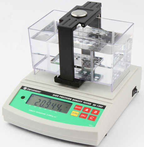 0.0001g/cm3 Factory Price Rubber Electronic Densimeter Raw Plastic Density Meter  Plastic Density Tester DE-120M